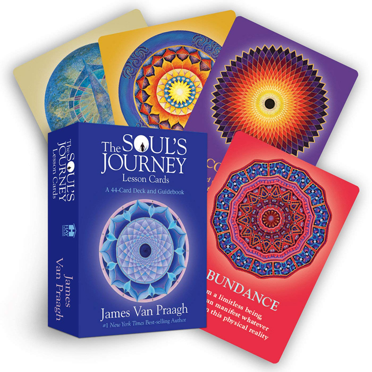The Soul's Journey Lesson Cards: A 44-Card Deck and Guidebook by James Van Praagh